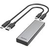 Hama 00200764 Speicherlaufwerksgehäuse SSD-Gehäuse Grau M.2 (00200764)