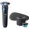 Philips Rasoi Philips Serie 7000 S7885/50 per uomo con testina rotante e rifinitore, nero