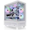 Thermaltake View 270 TG ARGB Bianco neve