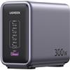 Ugreen Caricabatterie Ugreen Cd333 Nexode, Usb + 4X Usb-C, Gan, 300W + Cavo Usb-C 240W (nero)