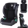 Lionelo Seggiolino auto Lionelo Igo i-Size da 3 anni, fino a 12 anni, fissaggio ISOFIX o senza bretelle in direzione di marcia - grigio