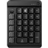HP 430 - Tastiera - 9 tasti programmabili, corsa ridotta dei tasti, copritasti intercambiabili con adesivi - senza fili - Bluetooth 5.3 - Inglese - nero lucido