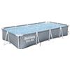 Bestway® Steel Pro™ Frame Piscina senza pompa 366 x 201 x 66 cm, design a forma di foglia, rettangolare