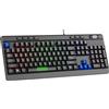 Sparco SPMEMKEYBOARD tastiera Gaming USB QWERTY US English Nero