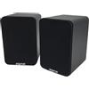 APPROX - APPSPK02 SELF-POWER SPEAKER - Altoparlante in legno - 30W+30W RMS - Bluetooth - RCA - COASSIALE - OTTICO - USB - Telecomando (nero)