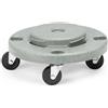 AmerBox Wagen für Abfalleimer rund, Passend für 691403, ⌀400x(H)165mm