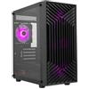 Nox Infinity Epsilon ARGB M-ATX Vetro temperato USB 3.0 Nero