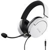 TRUST Trust GXT 489W FAYZO Cuffia cablata Head-band Gaming Nero, Bianco