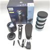 Philips S9000 Wet Dry rasoio elettrico per uomo nero con lame