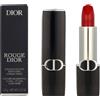 Dior Rossetto ricaricabile a lunga durata Rouge Dior Satin 3,5 g - Colore: 080 Red Smile