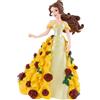 Enesco Figura decorativa della Bella in Fiore Disney Giallo Giallo Taglia Unica