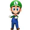 Good Smile Company Super Mario Bros. Figura d'azione nendoroid Luigi (4a corsa) 10 cm