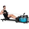 Clover Fitness AquaRower CF223 vogatore ad acqua - display LCD - 16 livelli di resistenza
