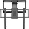 Nedis Supporto a parete per TV motorizzato Nedis - 37 - 75 " - peso massimo dello schermo supportato: 35 kg - ruotabile - distanza minima dalla parete: 153 mm - distanza massima dalla parete: 485 mm - telecomandato - ABS / acciaio