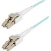 STARTECH ACCESSORIES StarTech.com Cavo in fibra ottica multimodale OM4 LC a LC (UPC) commutabile con linguette push-pull, 5m, 50/125µm, Reti 100G, Bassa perdita di inserzione, Cavo patch/bretella in fibra ottica LSZH