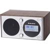 New Majestic WR-162 DAB Radiosveglia Digitale Argento Legno