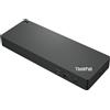Lenovo ThinkPad Universal Thunderbolt 4, cablato, Thunderbolt 4, 3,5 mm, nero, cULus, FCC, ICES, NOM, corrente continua