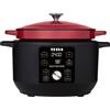 TESLA Electronics MultiCook MC600 Pro, 5,6 l, 1500 W, nero, rosso, ferro, 60 - 210 °C, 24 ore