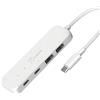 j5create Hub ecologico da USB-C a hub di tipo C e tipo A Gen 2 con 4 porte