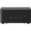 ASUS NUC 14 Pro RNUC14RVHI300000I - Barebone - Mini-PC - 1 x Core 3 100U / 1,2 GHz - RAM 0 GB - Grafica Intel - Bluetooth 5.3, Wi-Fi 6E, 1GbE, 2.5GbE - WLAN: Bluetooth 5.3, 802.11a/b/g/n/ac/ax (Wi-Fi 6E) - Schwarz