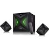F&D Set di diffusori F&D F&D F550X 56 W Nero 2.1 canali 28 W Bluetooth