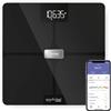 Tefal Goodvibes Health BM9670, Bilancia pesapersone elettronica, 180 kg, 50 g, Nero, Cerchio, Vetro temperato