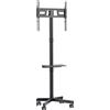 Maclean Supporto TV Maclean, professionale, 32-55", su rotelle, max. VESA 400x400, max. 25kg, MC-949
