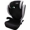 petex seggiolino auto 2 in 1 con ISOFIX, standard i-Size ECE R129 per bambini da 100-150 cm, seggiolino auto regolabile in altezza, grigio |Basic Plus by PETEX