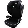petex seggiolino auto 2 in 1 con ISOFIX, standard i-Size ECE R129 per bambini da 100-150 cm, seggiolino auto regolabile in altezza, nero |Basic Plus by PETEX