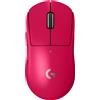 Logitech G PRO X SUPERLIGHT 2 - Mouse - gioco - ottico - 5 pulsanti - senza fili - 2,4 GHz - USB Ricevitore Logitech LIGHTSPEED - rosa (910-006797)