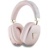 Guess - Cuffie intrauricolari con logo a triangolo - Rosa