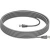 Logitech c cavo di rete Grafite 7 m Cat5e