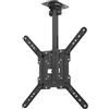 HAMA Supporto da soffitto per TV orientabile, regolabile in altezza, 400x400, 165 cm (65"), SW (00220877)