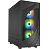 Sharkoon REBEL C80M RGB Midi Tower Nero