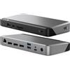 Alogic DUPRMX3-WW Alogic Dockingstation USB-C Triple 4K PD100W Prime MX3