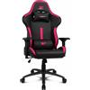 DRIFT DR350, sedia da gioco, 150 kg, sedile imbottito, schienale imbottito, nero, metallo