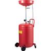 VEVOR Serbatoio di scarico dell'olio di scarto VEVOR, 20 galloni, scarico dell'olio portatile, serbatoio di scarico ad aria compressa, cambio dell'olio, serbatoio di scarico dell'olio, trasferimento del carburante liquido, scarico, imbuto regolabile in …