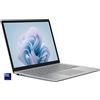 Microsoft Surface Laptop 6 for Business - Intel Core Ultra 5 135H - Win 11 Pro - Intel Arc Graphics - 8 GB RAM - 256 GB SSD - 38,1 cm (15") Touchscreen 2496 x 1664 - Wi-Fi 6E, Bluetooth - Platino - kbd: Deutsch