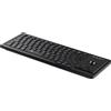 GETT Cleantype Xtra Roll Tastatur con Trackball USB Farbe schwarz Layout DE