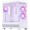 Phanteks XT View Finestre in vetro temperato D-RGB - bianco