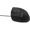 Contour CDUMBK21002 Contour UniMouse cablato per mancini nero