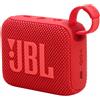 JBL Altoparlante bluetooth portatile rosso Jbl GO4ROUGE