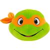 Tomy Mocchi Mocchi TMNT cuscino di peluche testa di Michelangelo dimensione mega