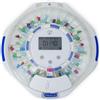 Nedis Distributore di pillole Nedis SmartLife - Wi-Fi - 28 scomparti - Numero di allarmi: 9 allarmi al giorno - Luce / segnale acustico / voce - Display LCD - Bianco