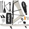 VirtuFit Surfer 305 Tavola da SUP e windsurf Beige sabbia