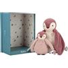 Kaloo peluche pinguino rosa - Set regalo peluche Duo Complices