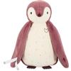 Kaloo pinguino giocattolo di peluche rosa con rumore bianco e registratore