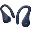 JVC HA-EC25T Auricolare True Wireless Stereo (TWS) Gancio per orecchio Sport Bluetooth Blu