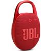 JBL Clip 5 Tragbare Bluetooth-Lautsprecher-Box, rot