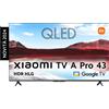 Xiaomi TV A Pro 43'', 109,2 cm (43"), 3840 x 2160 Pixel, QLED, Smart-TV, WLAN, Grau, Titan